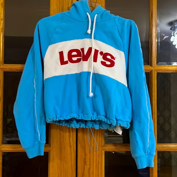 Pre-Owned hoodie sweatshirt blue, size Medium in great condition. - Picture 1 of 3
